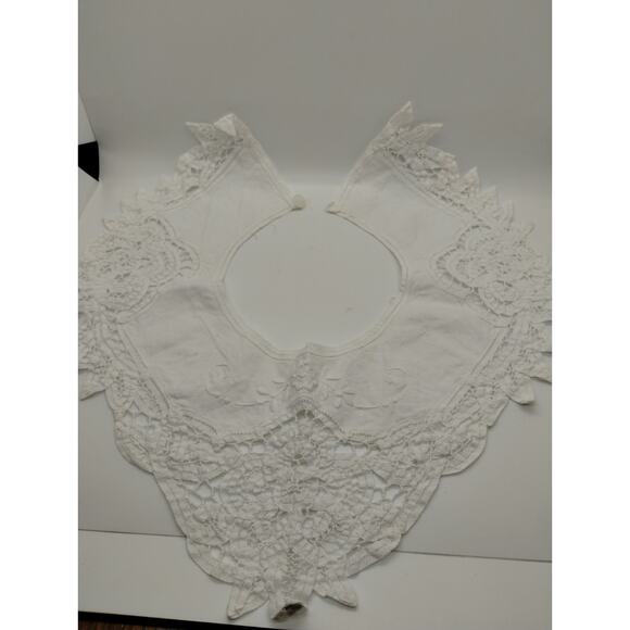Lot Of 4 Prairie Collar Lace Inserts - Battenburg - Ann's - Annie - Picture 5 of 9